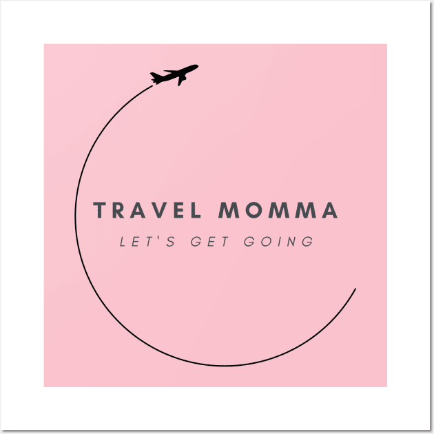 Travel Momma corner logo Wall Art by Castle Rock Shop